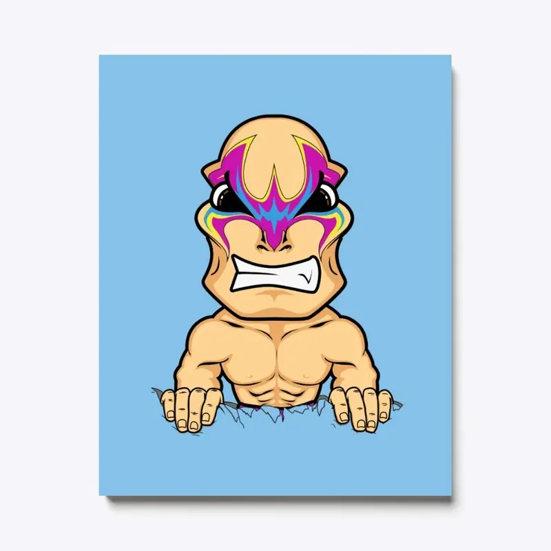 Fluro Wrestler - Pocket Demon